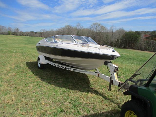 Inboard Outboard Boat, Motor & Trailer (No Title) See All Photos & Please Preview