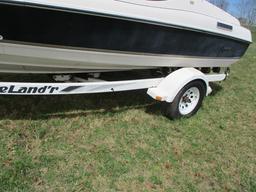 Inboard Outboard Boat, Motor & Trailer (No Title) See All Photos & Please Preview
