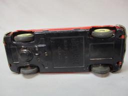 Vintage Bandai Tin Friction Jaguar 3.4 - Made In Japan - Missing 1 Headlight