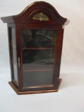 Wall Curio Display Cabinet 15"w x 19"h