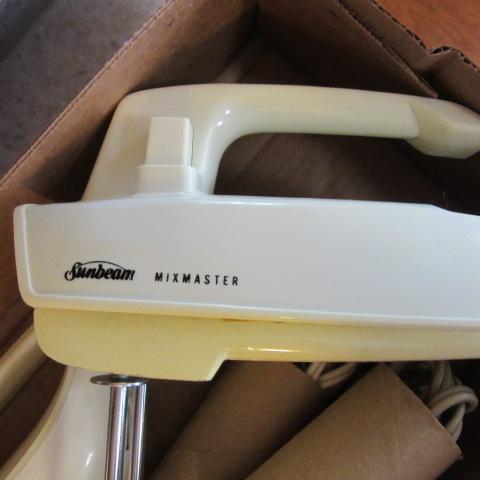 Vintage Kitchen Appliances-Insta Blend Blender, Mixmaster Sunbeam Hand Mixer,