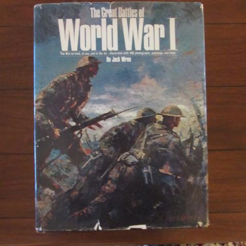 "The Great Battles of World War I" by Jack Wren and "Wars of the 20th Century" Coffee Table Books