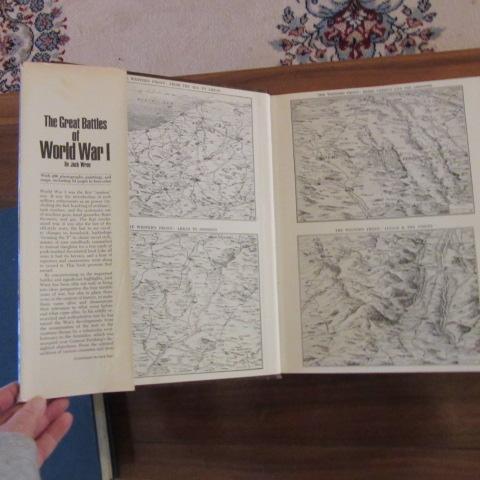 "The Great Battles of World War I" by Jack Wren and "Wars of the 20th Century" Coffee Table Books