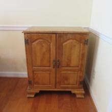 Harbour House Maple Dry Bar Cabinet