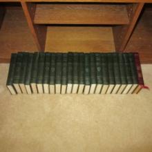 23 Volumes of 1930's The Harvard's Classics Novels