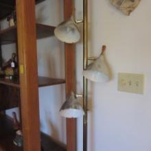 Midcentury 3 Lite Tension Pole Light