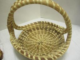 Bike Basket & Sea Grass Style Basket