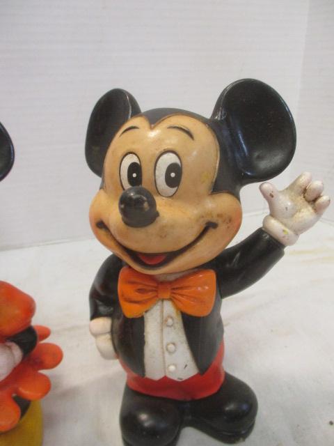 Mickey the Bandleader Soaky Bottle & Mickey/Minnie Banks