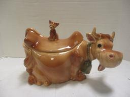 Brush USA (W10) Cow Cookie Jar