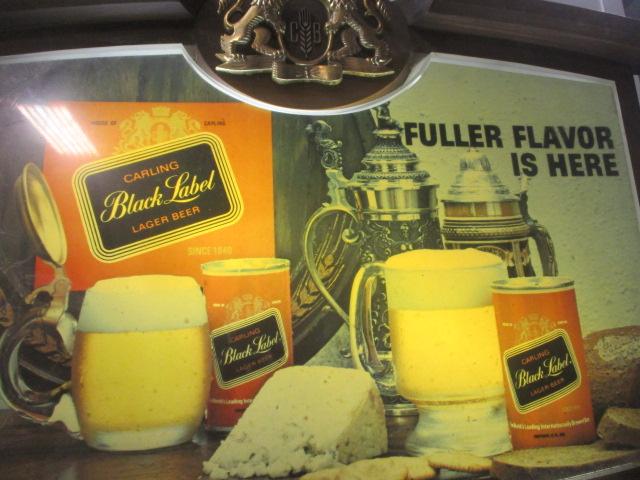 Carling Black Label Light Up Sign (1971 Carling Brewing)