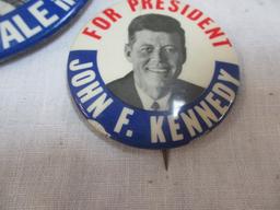 Carter/Mondale Presidential Button, Jimmy Carter Inauguration Button, &