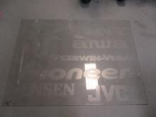 Sony Aiwa Plexiglass Sign