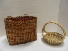 Bike Basket & Sea Grass Style Basket