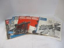 Model Railroad Magazines (1942, 43, 46,50,47,53)