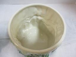 Broccoli Lidded Ceramic Jar