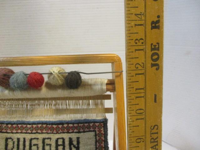 Duggan Woven Name Crest on Stand