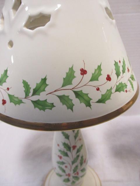 Christmas Votive Holiday Candlestick Lamps (2)