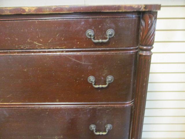Mahagony ? 1 Over 4 Chest of Drawers