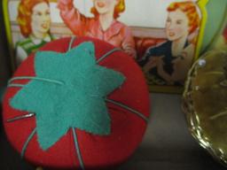 Vintage Sewing Needle Books & Pin Cushions