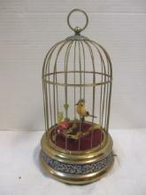Chirping Bird in Cage