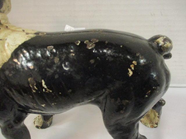 Handpainted Cast Iron Boston Terrier