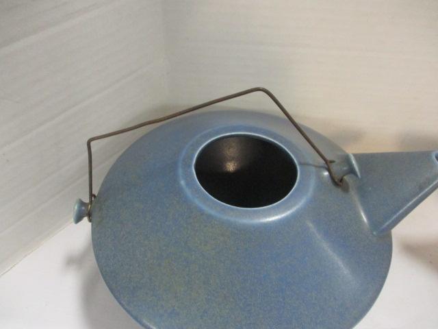Two Art Deco Style Pottery Teapots