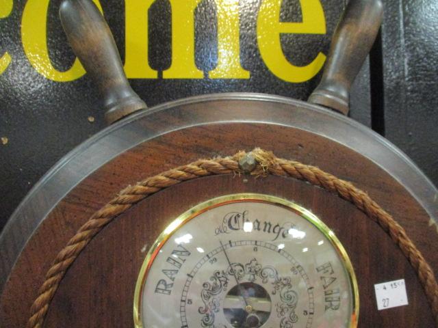 Wuersch Ship's Wheel Weather Station