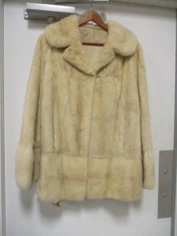 Vintage Mink Hip Length Fur Coat