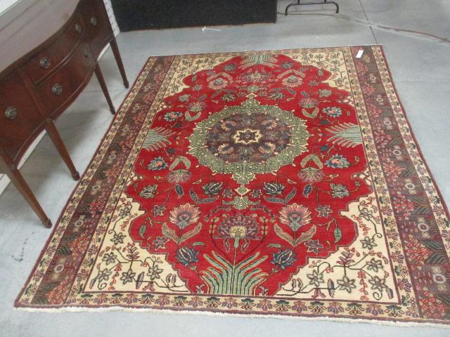 Vintage Persian Style Hand Woven Area Rug