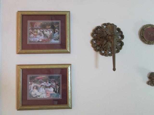 Nine Pieces of Decorative Wall Items