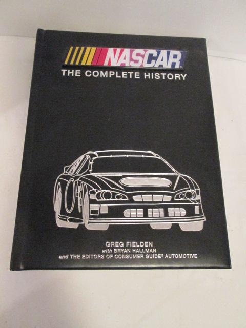 NASCAR the Complete History Book and Ceramic IndyCar