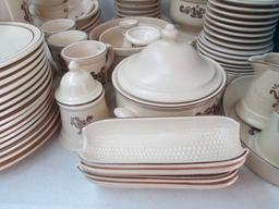 65 Pieces of Pfaltzgraff Village Stoneware