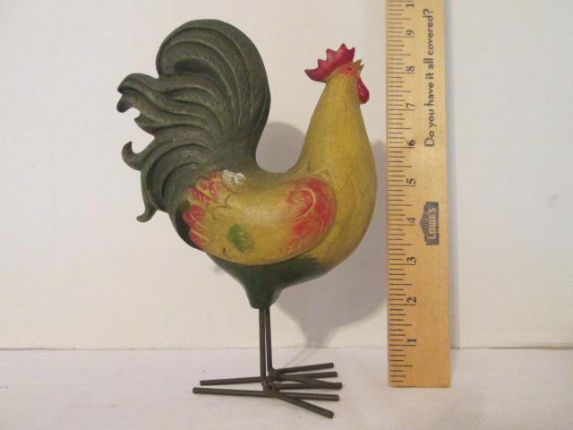 Four Decorative Chickens