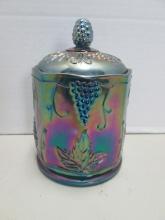 Carnival Glass Jar