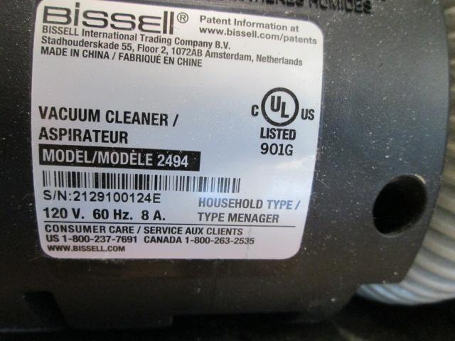 Bissell Power Clean Rewind Pet Bagless Vacuum