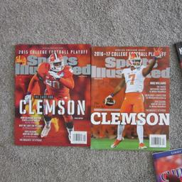 Large of Collection of Clemson National Championship and ACC Championship Publications