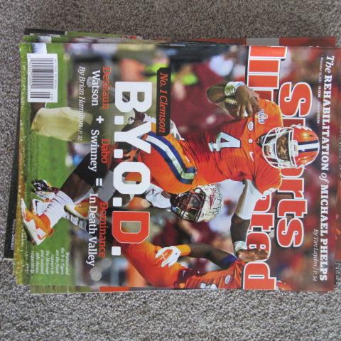 Large of Collection of Clemson National Championship and ACC Championship Publications