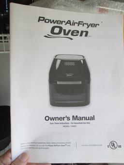 Power Air Fryer Oven with Rotisserie Accessory Pack