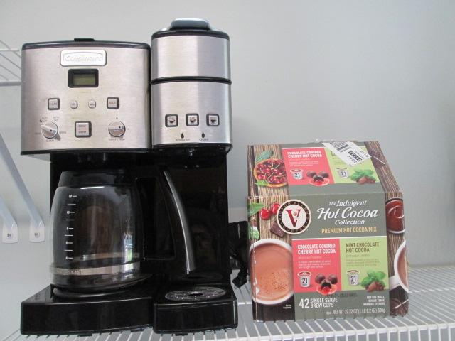 Cuisinart Coffee Brewing Center and Victor Allen's Coffee Hot Cocoa Pods