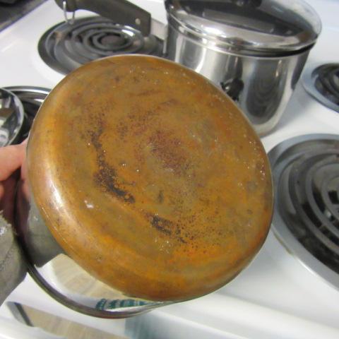 Two Revere Ware Stainless Sauce Pans with Lids