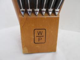 Wolfgang Puck 14 Piece Knife Set in Wood Block