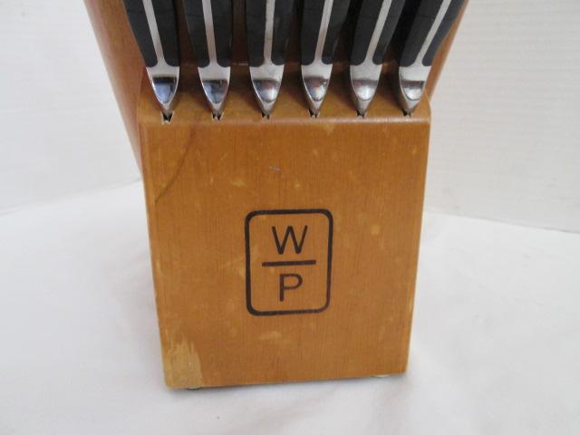 Wolfgang Puck 14 Piece Knife Set in Wood Block