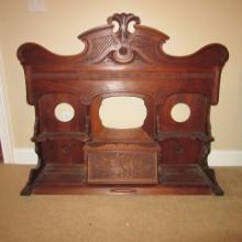 Antique Victorian Organ "Hutch" Top