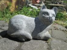 Carved Stone Cat