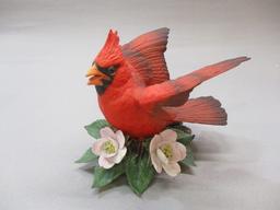 Vintage Lenox "Cardinal" Fine Porcelain Bird Figurine 4"