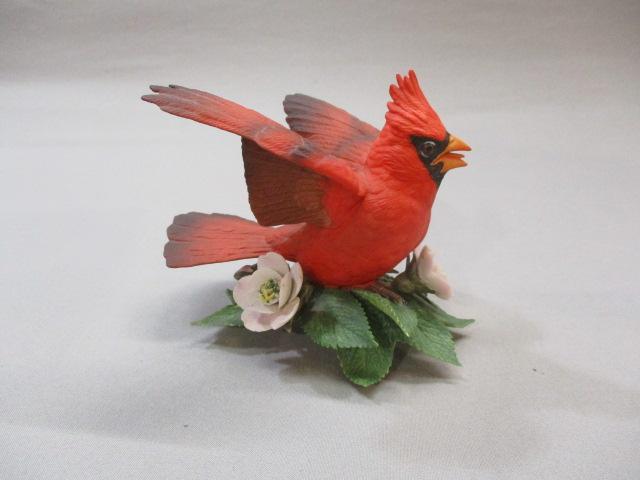 Vintage Lenox "Cardinal" Fine Porcelain Bird Figurine 4"