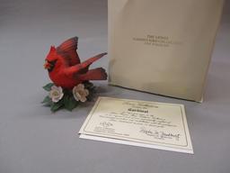 Vintage Lenox "Cardinal" Fine Porcelain Bird Figurine 4"