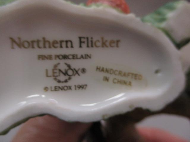 1997 Lenox "Northern Flicker" Fine Porcelain Bird Figurine