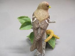 2003 Lenox "Common Redpoll"  Fine Porcelain Bird Figurine 4 1/2"