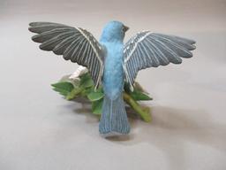 2000 Lenox "Lazuli Bunting Fine Porcelain Bird Figurine 4 1/2"